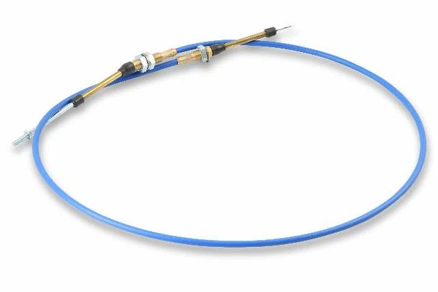 B&M Performance Shifter Cable - 5-Foot Length - Blue - 80735